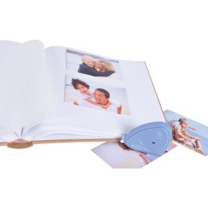 Henzo Jumbo Photo Album Chapter brazowy 30x30 cm 100 bialych stron