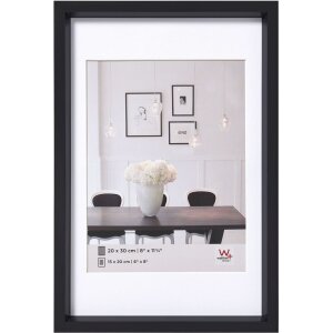 Steel Style Plastic Frame 40x50 cm czarny