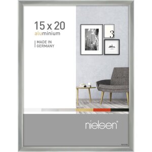 Nielsen Ramka aluminiowa Pixel 15x20 cm srebrna blyszczaca