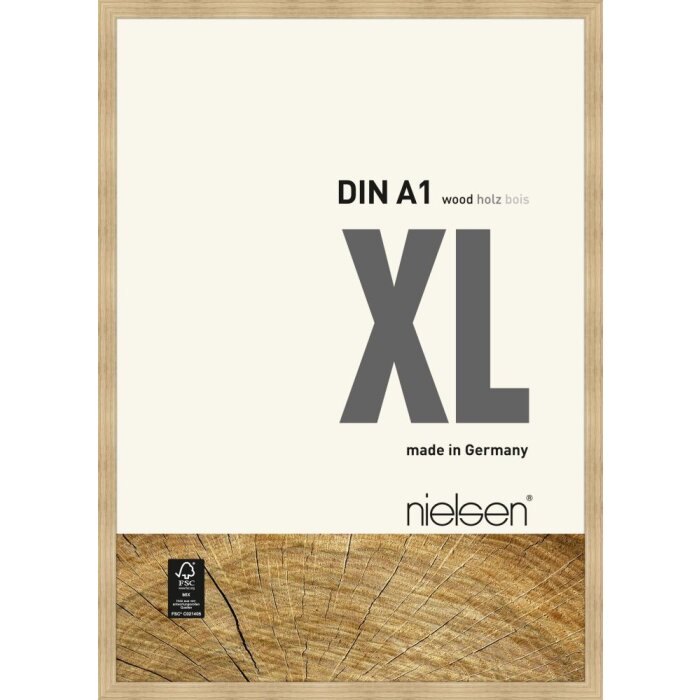 Nielsen Rama drewniana XL 60x84 cm dąb naturalny