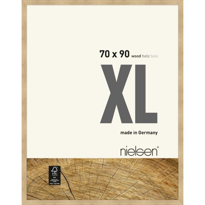 Nielsen Rama drewniana XL 70x90 cm dąb naturalny