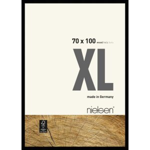 Nielsen Rama drewniana XL 70x100 cm czarna