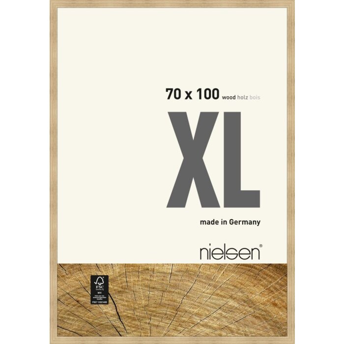 Nielsen Rama drewniana XL 70x100 cm dąb naturalny