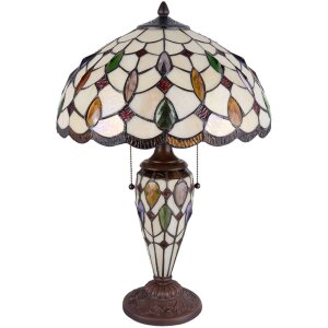 Lampa stołowa Tiffany Clayre & Eef 5LL-5182 -...