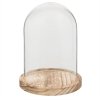 Szklany Bell Jar Clayre & Eef 6GL2168 - Ø 12x17 cm przezroczysty