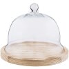 Szklany Bell Jar Clayre & Eef 6GL2223 - Ø 23x17 cm przezroczysty