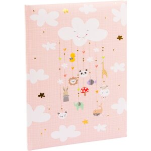 Goldbook Baby Diary Mobile Girl 21x28 cm 44 ilustrowane...