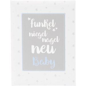 Goldbuch Baby Diary sparkle never nail new blue 21x28 cm...