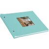 Goldbuch Screw Album Bella Vista aqua 30x25 cm 40 białych stron