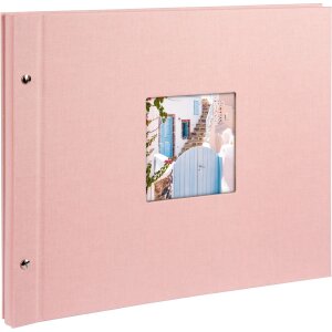 Goldbuch Screw Album Bella Vista rosé 39x31 cm 40...