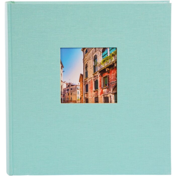 Goldbuch XL Photo Album Bella Vista aqua 30x31 cm 100 białych stron