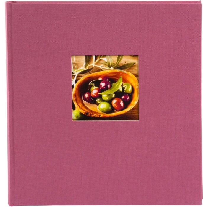 Goldbuch Jumbo Photo Album Bella Vista fuksja 30x31 cm 100 białych stron