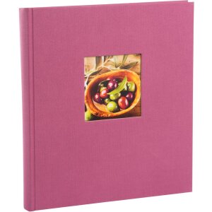 Goldbuch Jumbo Photo Album Bella Vista fuksja 30x31 cm 100 białych stron