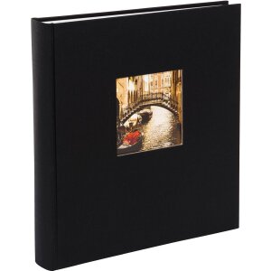 Jumbo Photo Album Bella Vista czarny