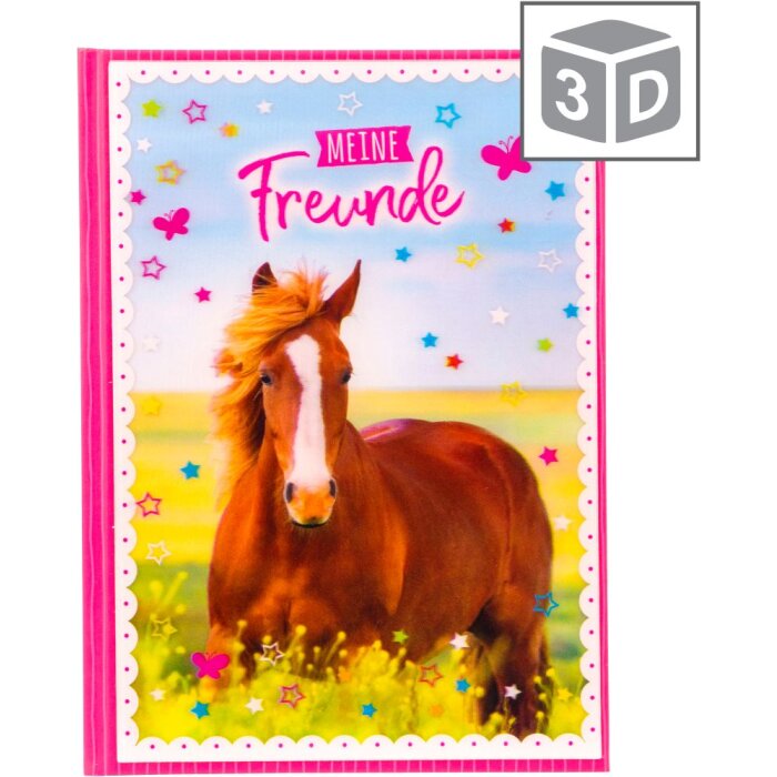 Goldbuch Friends Book A5 Horse Love 15x21 cm 88 ilustrowanych stron