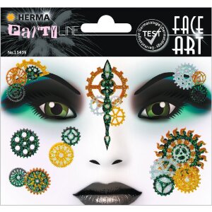 Herma FASHIONLine Face Art Sticker Steampunk Marie