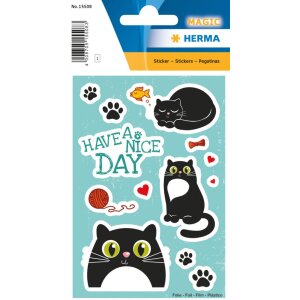 Herma magic Sticker Suprised Cat, folia