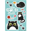 Herma magic Sticker Suprised Cat, folia