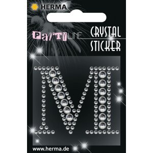 Herma FASHIONLine Crystal Sticker "M";...