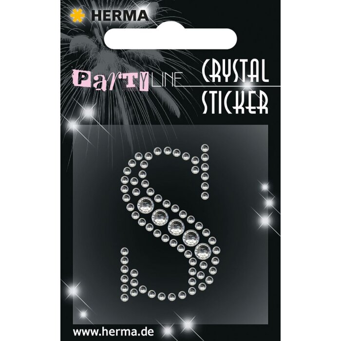 Herma FASHIONLine Crystal Sticker "S"; "Herma Crystal Sticker