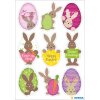 Herma magic Sticker Happy Easter Bunny, Transpuffy