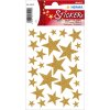 Herma magic sticker stars gold, glittery