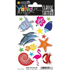 Herma FASHIONLine klasyczny kolor tatuazu Ocean