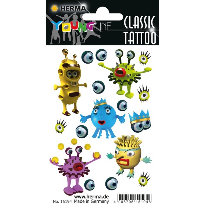 Herma FASHIONLine classic Tattoo Colour Monster wg