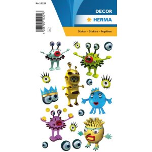 Herma decor sticker monster wg