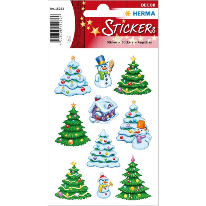 Herma decor Sticker Christmas Winter Forest