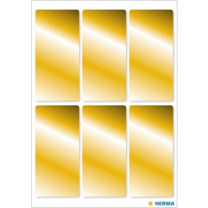 Etykiety Herma decor gold 26 x 54 mm 18 szt.