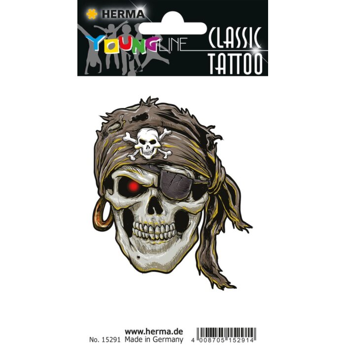 Herma FASHIONLine CLASSIC Tattoo Pirate XXL