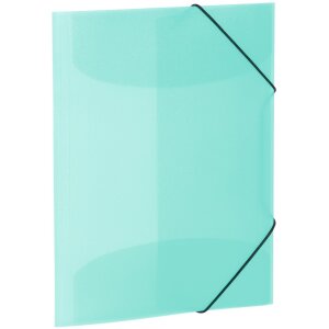 Herma folder a4 pp translucent turquoise