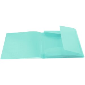 Herma folder a4 pp translucent turquoise