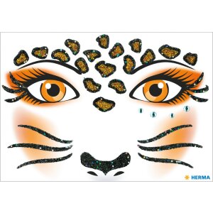 Herma FASHIONLine Face Art Sticker Leopard