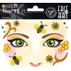 Herma FASHIONLine Face Art Sticker Honey bee