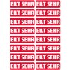 Herma vario etykiety tekstowe "Eilt sehr" 12 x 40 mm, samoprzylepne, 320 szt