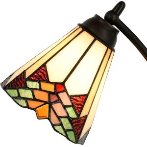 Lampa stołowa Tiffany Komplet Ø 26x50 cm wielokolorowa - 5LL-5964