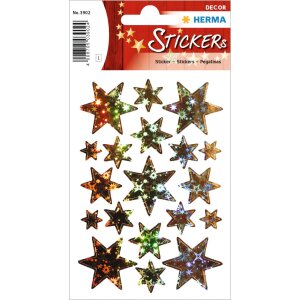 Herma Sticker Stars Holo Naklejki swiateczne