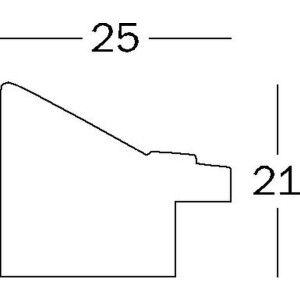 Walther Ramka na zdjęcia Chalet 40x50 cm biała