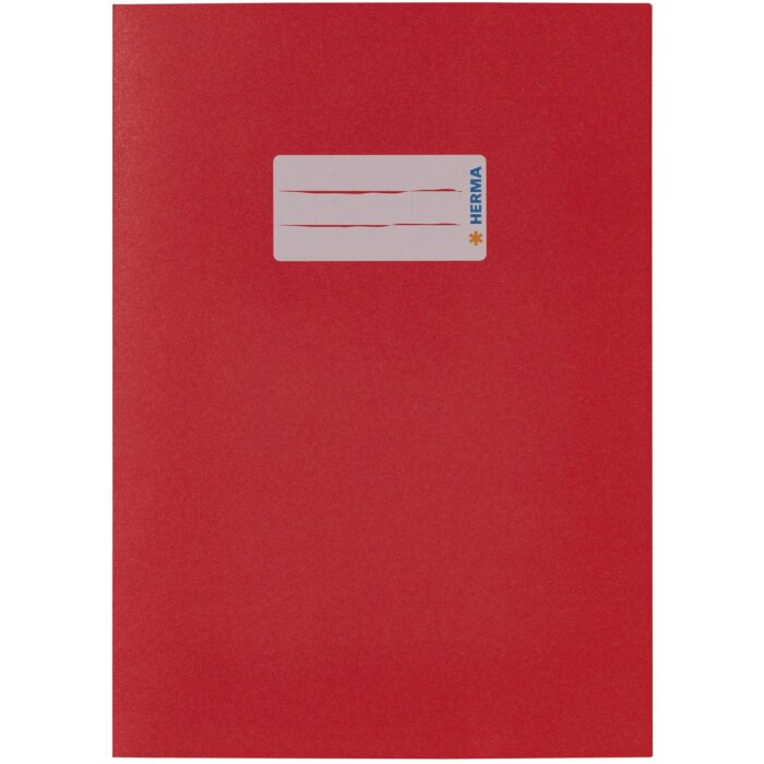 Paper notebook saver a5 dark red