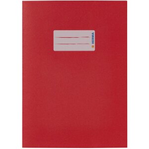 Paper notebook saver a5 dark red