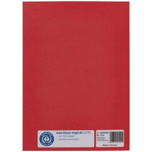 Paper notebook saver a5 dark red