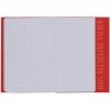 Paper notebook saver a5 dark red