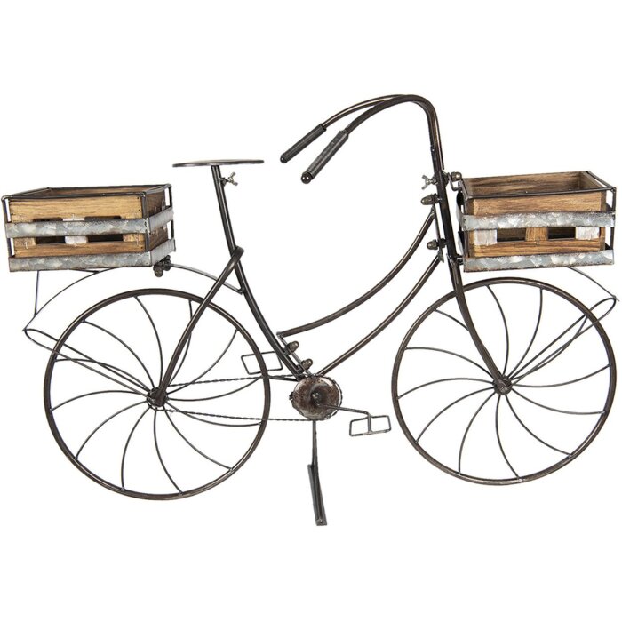 Uchwyt na rośliny Bicycle 5Y0546 brązowy 85x30x58 cm