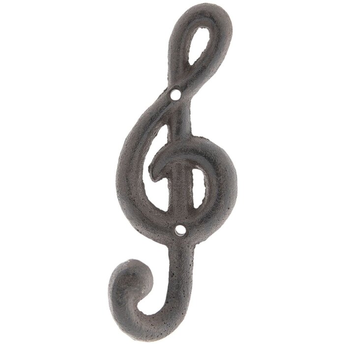 Hak ścienny Clef 6Y3048 brązowy 6x5x17 cm