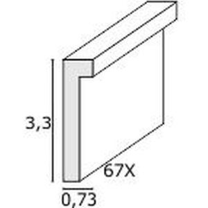 Ramka na zdjęcia w kolorze naturalnego drewna S67XH 10x15 cm do 15x20 cm