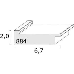 Ramka na zdjęcia drewno taupe S884S