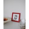 S45SK4 Red Heart Pattern Picture Frame 13x13 cm