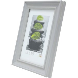 S46LF7 Rustic Style Painted Grey Picture Frame 30x40 cm